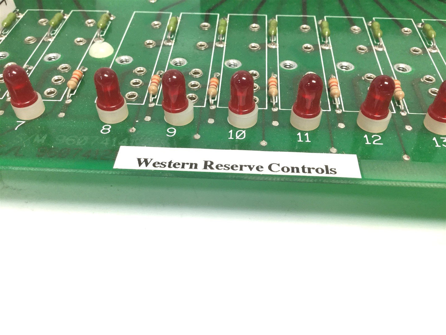 Used Western Reserve Controls 1781-A16A I/O Board Card, 6 1781-IBXS Input Relays