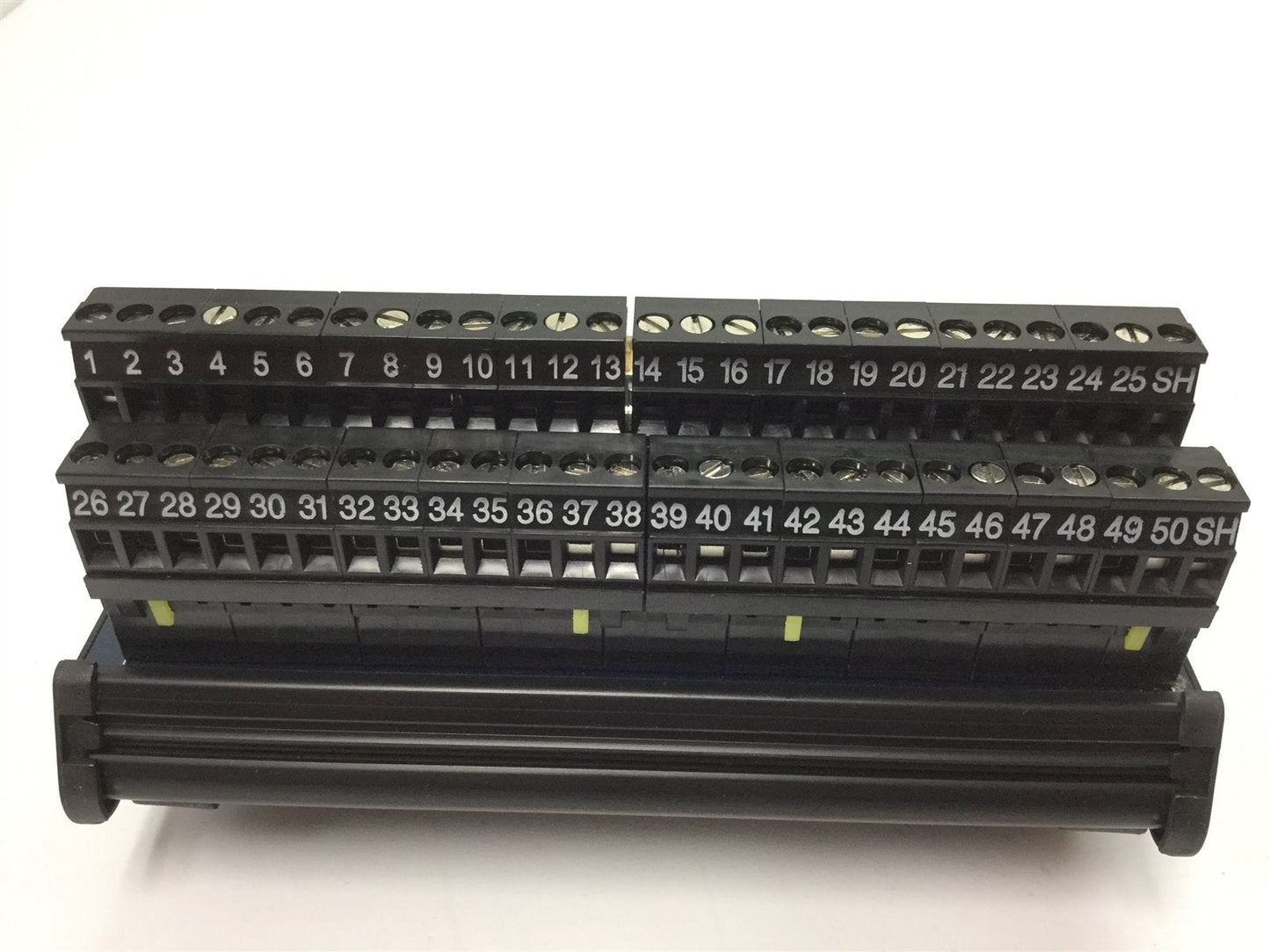 Used Parker GEM-VM50 Gemini Breakout Board, 50-Pin to Screw Terminals, DIN Rail Mount