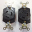 New – Open box Lot of 2 Eagle WC596/81-1 Twist Lock Receptacle NEMA L6-20 20A 250V 2P 3W UL