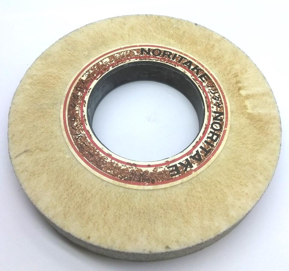 Used Noritake V25 2000 Centerless Grinding Wheel, ID: 125mm OD: 300mm Width: 40mm