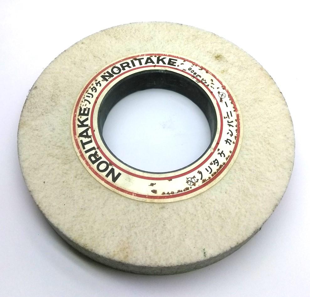 Used Noritake V25 2000 Centerless Grinding Wheel, ID: 125mm OD: 300mm Width: 40mm