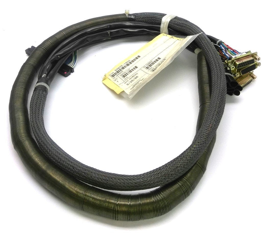 New Kawasaki Robotics 50975-1850 S2 Wiring Harness, 4x 15-Pin D-Sub to 64-Pin Header