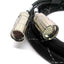 Used Fanuc 31-0092-C12 Servo Motor Cable, 17-Pin Female, 8-Pin Female to 20 Terminals