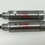 Used Lot of 2 Bimba 020.5 Pneumatic Cylinder, 9/16" Bore, 1/2" Stroke, 10-32 Port