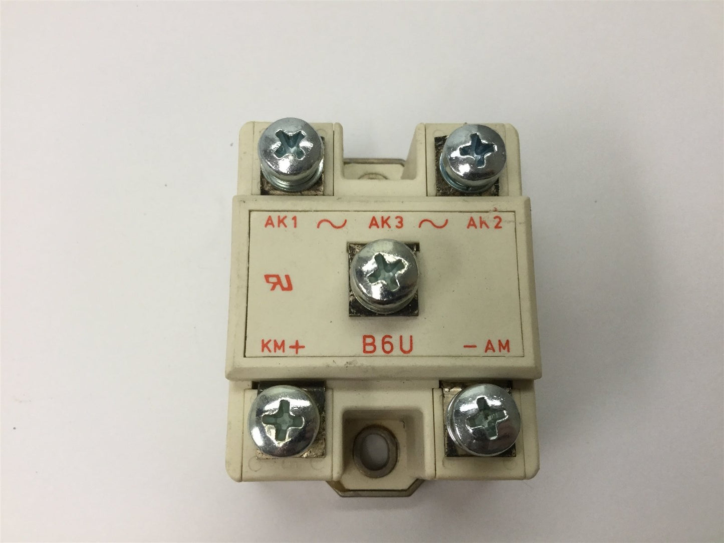 Used Semikron SKD 60/12 3-Phase Full Wave Bridge Rectifier Module, 60A, 1.2KV RRM