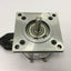 Used Parker OS2HB-SNFLY Step Motor, Shaft: 1/4", Speed: 1500 RPM, NEMA 23 Mounting