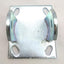 Used Lot of 2 Steel Caster Wheel Mounts, 5" x 2" Wheel, 3 1/4 x 2 3/4" C2C Mounting