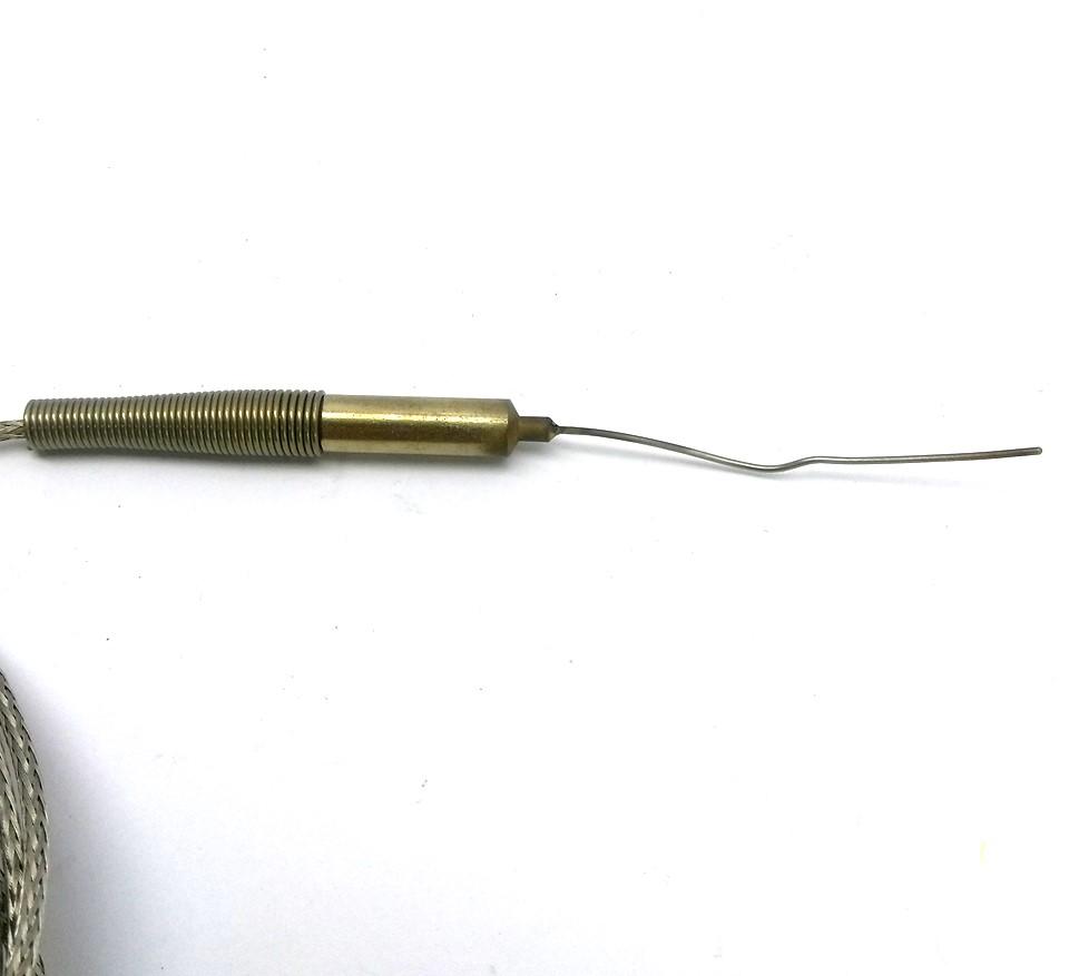 Used Watlow AFCJ0FA020UK100 MI Thermocouple, Type K, 100", Mini Plug, Probe 2"