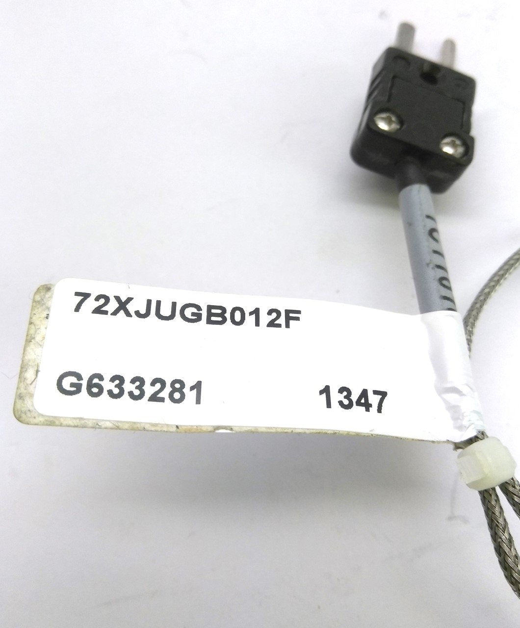 Used Watlow 72XJUGB012F Pipe Clamp Thermocouple, Type J, 2 1/4" Clamp, 12"
