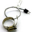 Used Watlow 72XJUGB012F Pipe Clamp Thermocouple, Type J, 2 1/4" Clamp, 12"