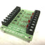 Used Potter & Brumfield 2IO-4A Solid State Relay Interface Board, 4-Slots, 150-250VAC