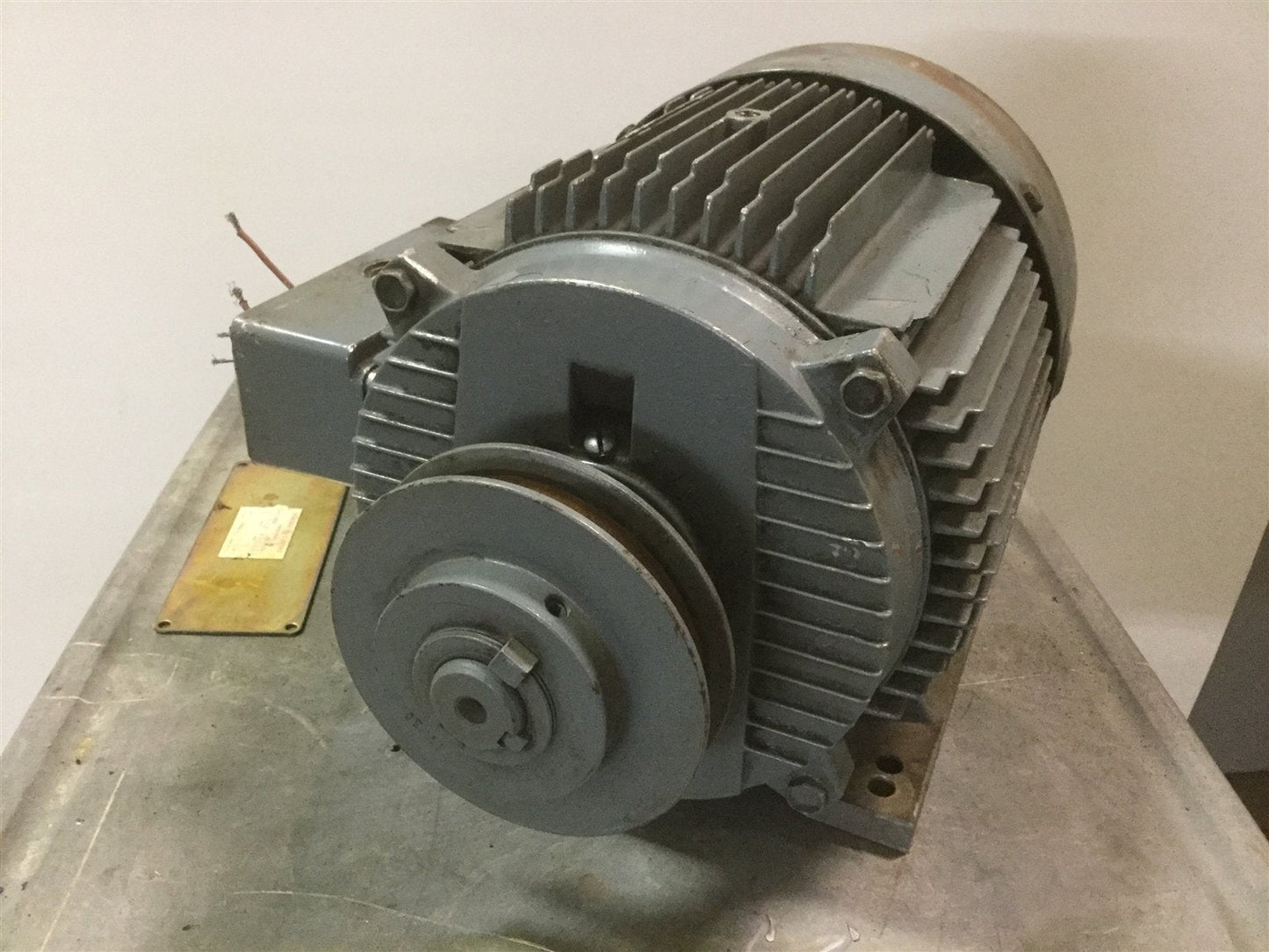 Used GE 5K182BL9339 DKF Electric 2-Speed Motor 1/.25-HP 1755/875RPM TEFC 182T 480V 3?