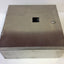 Used Hammond 2S16166 Stainless Steel Electrical Control Panel Enclosure 16"x 16"x 6"