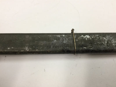 Used Watlow S1M20 Firebar Heater, Voltage: 120VAC, Wattage: 250W, Length: 11.5"