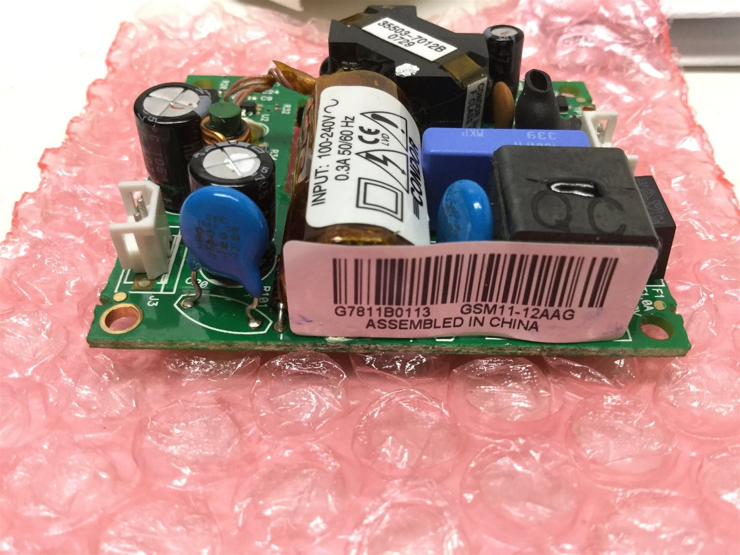 New Condor GSM11-12AAG Mini Universal Input Power Supply, Medical Series, 11W, 12VDC