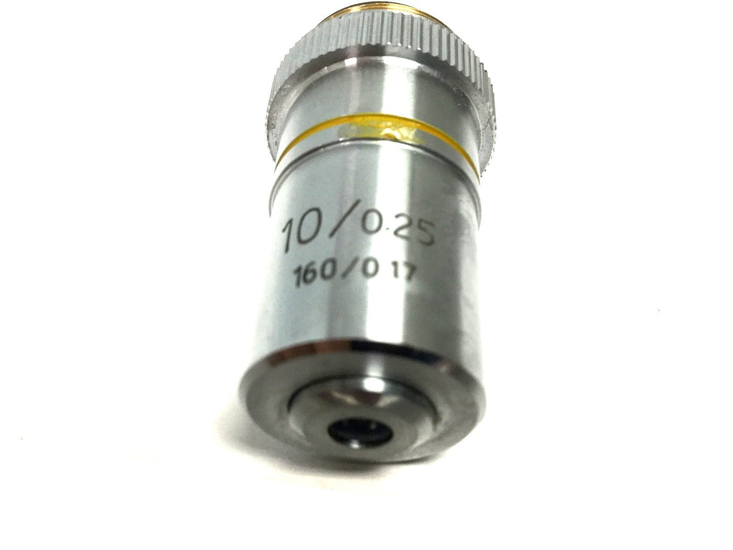 Used Microscope 10/0.25 160/0.17 Objective, Magnification: 10x, Required Tube: 160mm