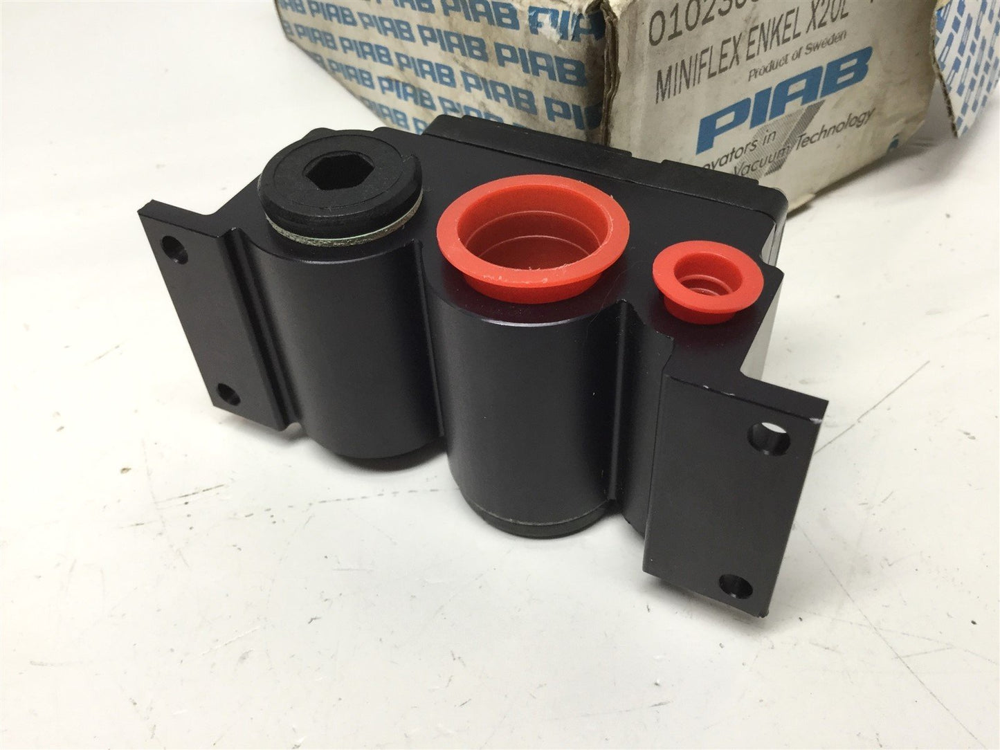 New – Open box Piab X20FN-TN MINIFLEX Vacuum Pump X20L, 100 Max Supply Pressure, 27.9 -inHg