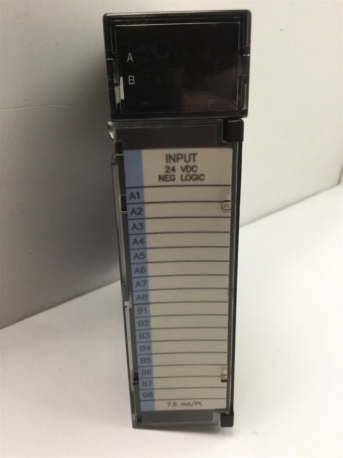 Used GE Fanuc IC693MDL641C Input Module, 16-Point, Voltage: 24VDC, Neg Logic