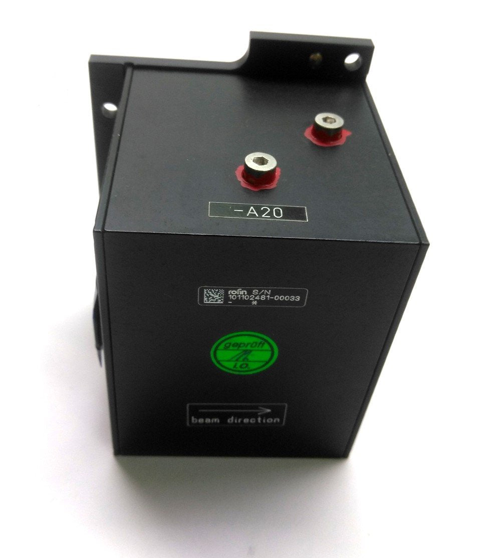 New – Open box Rofin Sinar 625-3042500 PowerLine-10E Laser Shutter Module, RSM, E Line