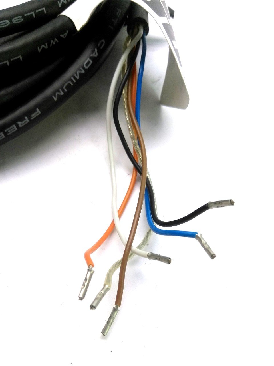 Used Sti 6058-0030 Cable, M8 5-Pin to Flying Leads, 10ft. 8in. Long