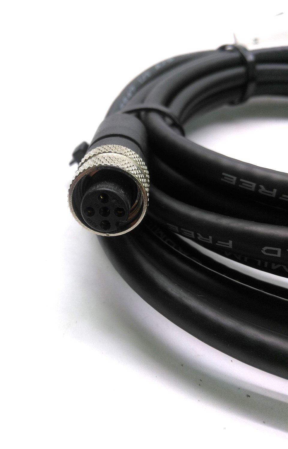 Used Sti 6058-0030 Cable, M8 5-Pin to Flying Leads, 10ft. 8in. Long