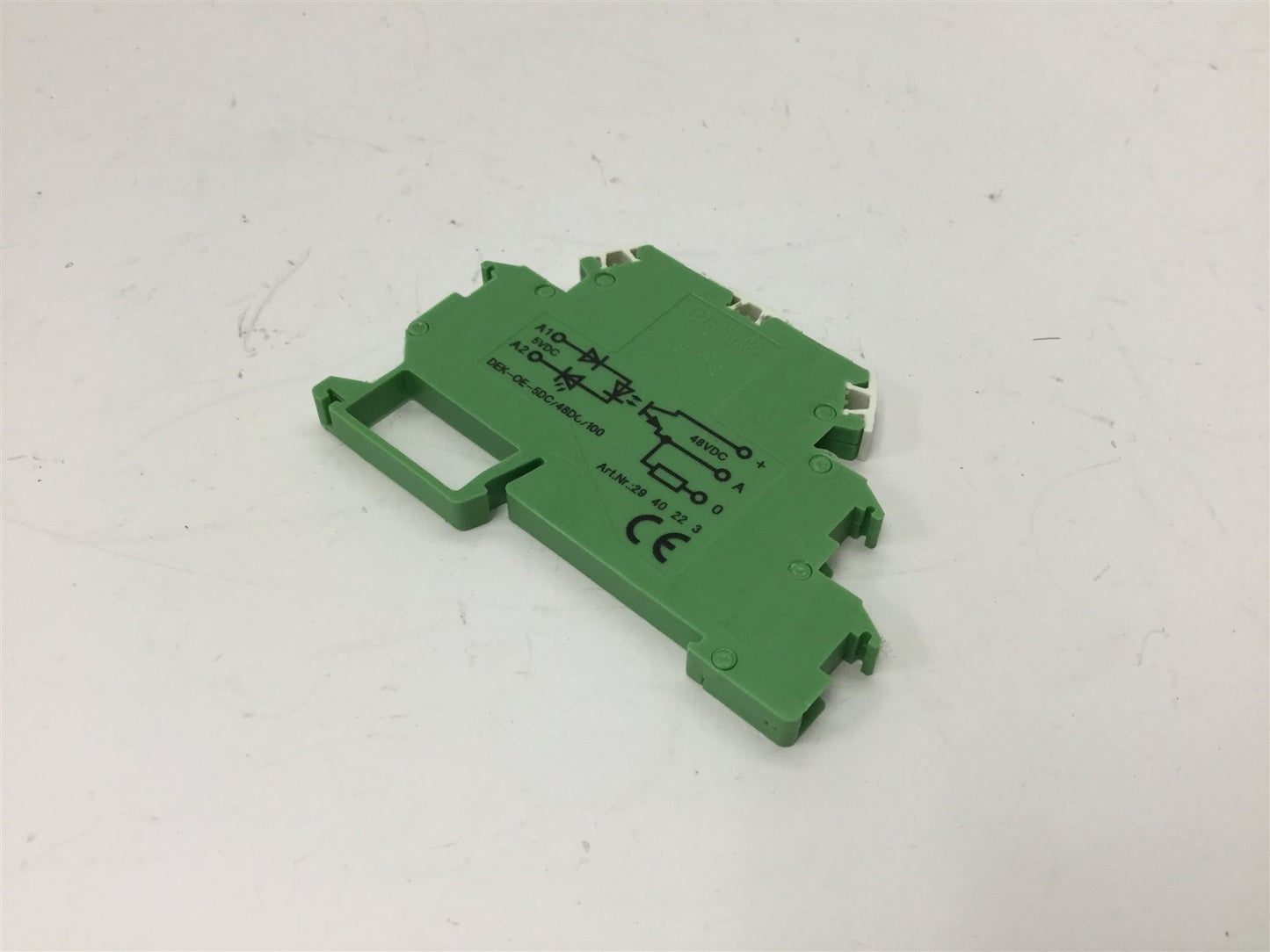 Used Phoenix Contact 2940223 Solid State Relay, SPST-NO, Input: 5VDC, Output: 3-48VDC