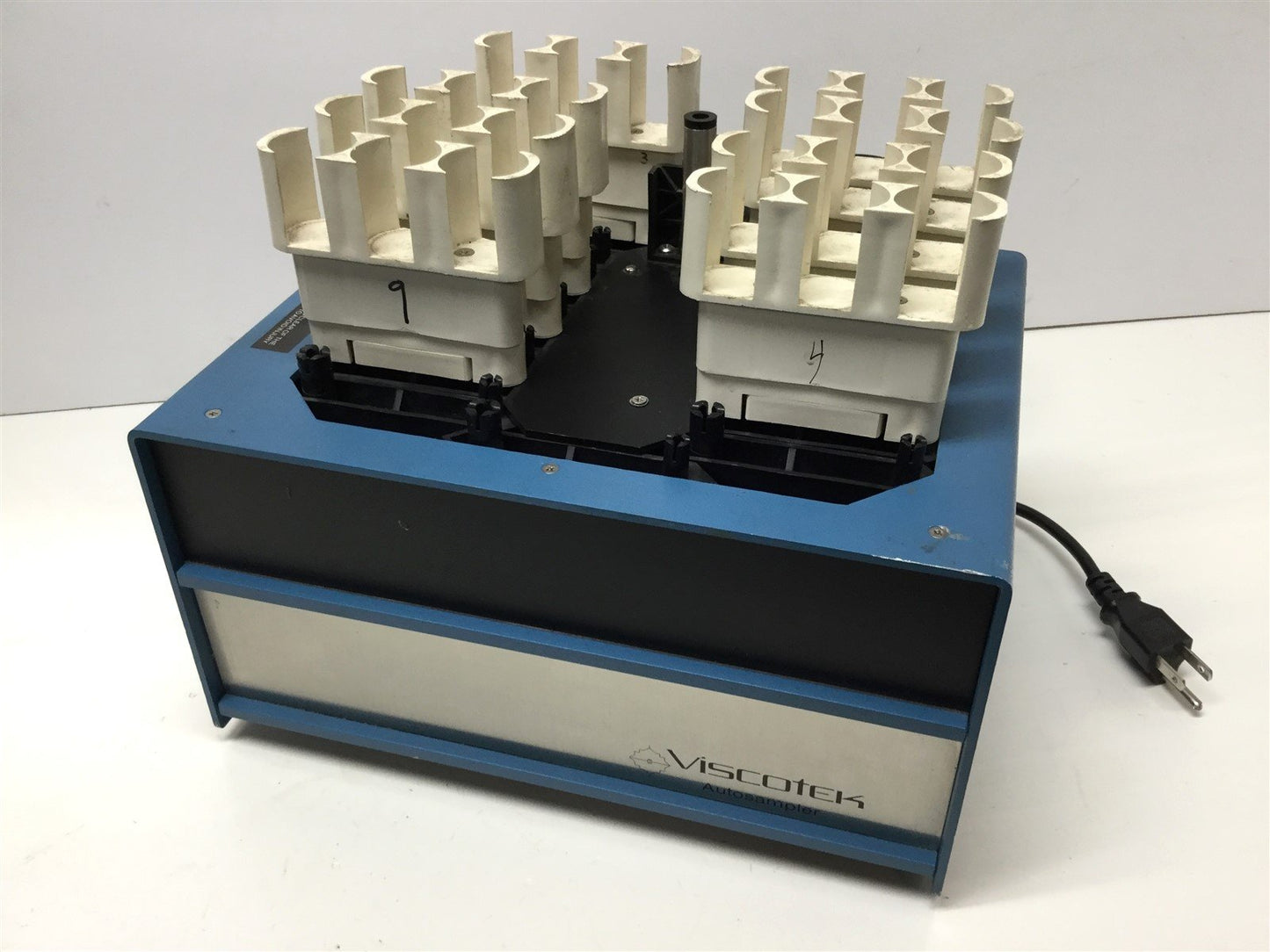 Used Viscotek SHLR Autosampler Relative Viscometer Test Tube Batch Sampler Table