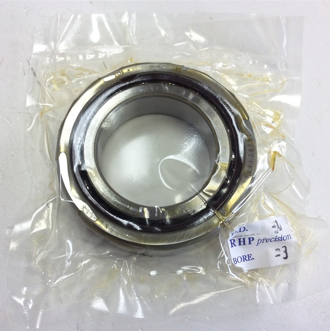 New Lot of 2 RHP Precision Bearings 7008CTRDULP3 Ball Bearing 68mm OD 40mm ID 15mm W