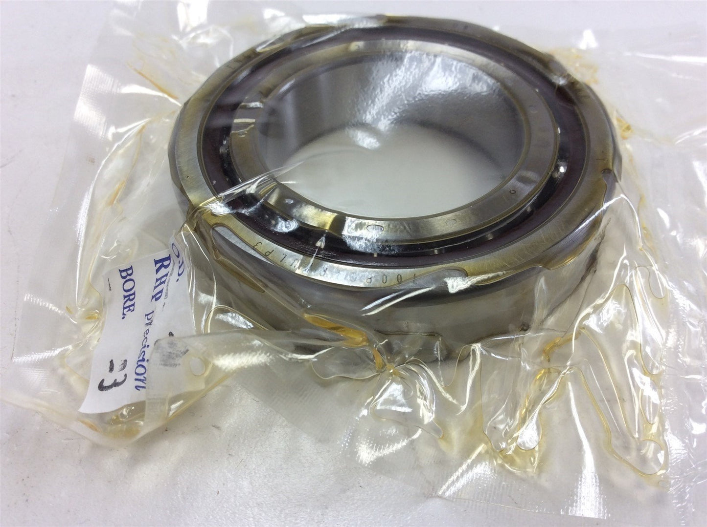 New Lot of 2 RHP Precision Bearings 7008CTRDULP3 Ball Bearing 68mm OD 40mm ID 15mm W