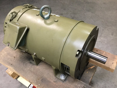 Used Miki Pulley SCD-3700-E DC Brush Motor 180VDC 26A, 3.7kW, 1750RPM