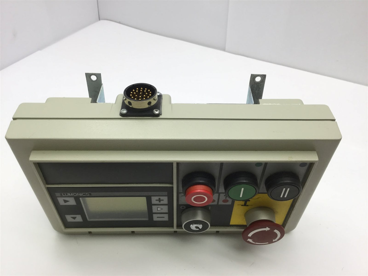 Used GSI Lumonics E84N9640X Laser Operator Control Module Broken Key in Module LX-100