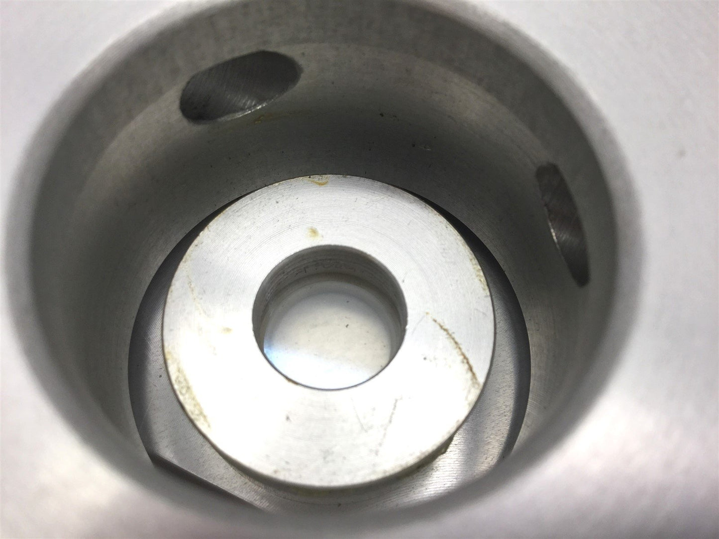 Used GSI Lumonics LX-100 Laser Adjustable Mirror Aperture, Mirror Diameter: 13.5mm