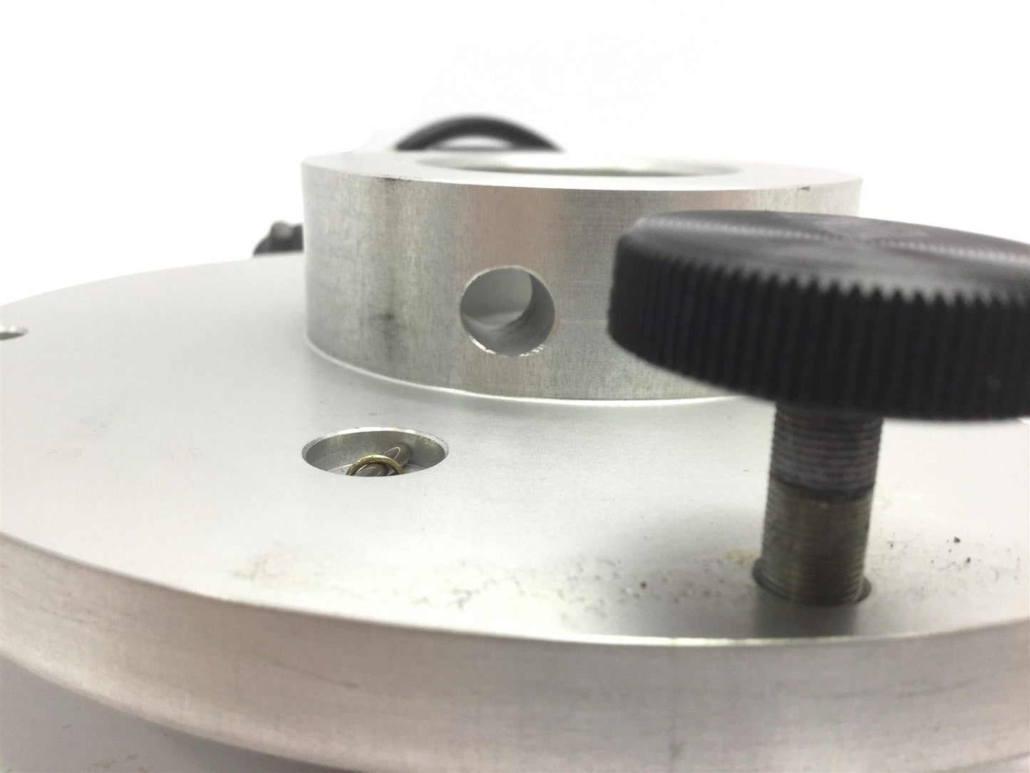 Used GSI Lumonics LX-100 Laser Adjustable Mirror Aperture, Mirror Diameter: 13.5mm