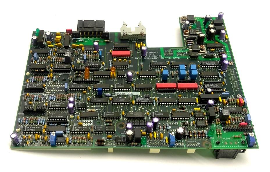 Used GSI Lumonics E84S0091C Rev. D Input Regulator Control Card, LuxStar LX-100