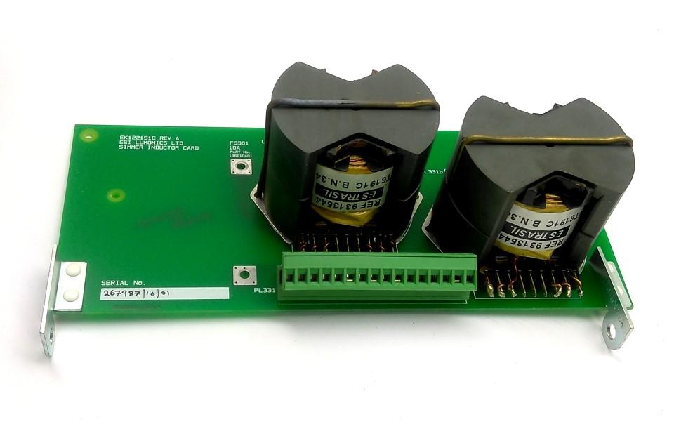 Used GSI Lumonics EK122151C Rev. A Simmer Inductor Card, LuxStar LX-100