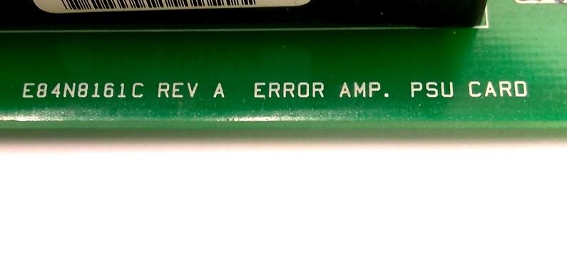Used GSI Lumonics E84N8161C Rev. A Error Amp. PSU Card, LuxStar LX-100