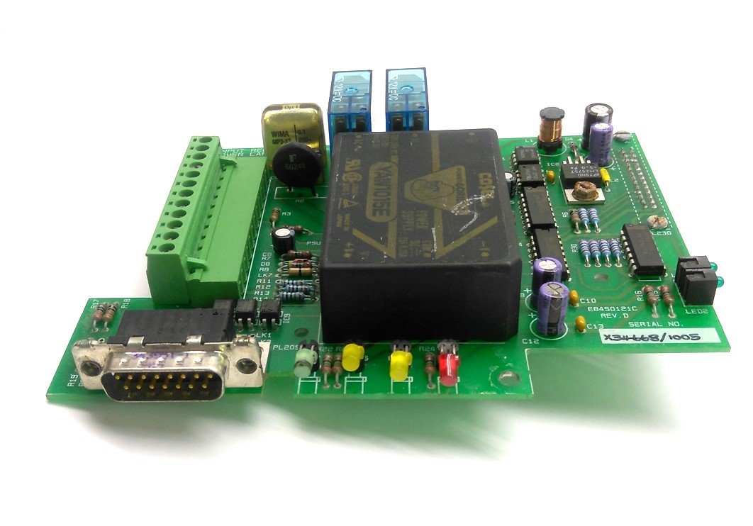 Used GSI Lumonics E84S0121C Rev. D Input Regulator Power Card, LuxStar LX-100