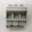 Used Legrand 215 04 Fuseholder, 3-Pole, Fuse Size: 14x51, DIN Rail Mounting