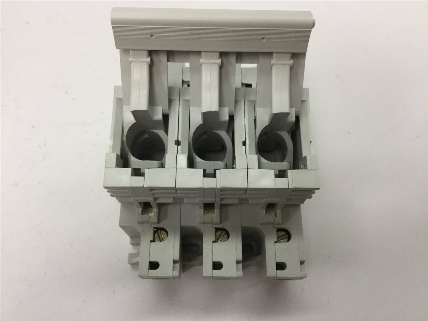 Used Legrand 215 04 Fuseholder, 3-Pole, Fuse Size: 14x51, DIN Rail Mounting