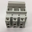 Used Legrand 215 04 Fuseholder, 3-Pole, Fuse Size: 14mm x 51mm, DIN Rail Mounting