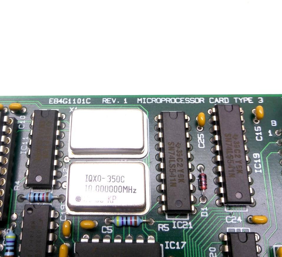 Used GSI Lumonics E84G1101C Rev. 1 Microprocessor Card Type 3, LuxStar LX-100