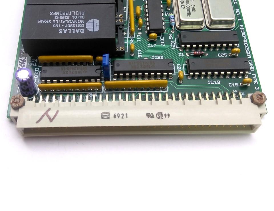 Used GSI Lumonics E84G1101C Rev. 1 Microprocessor Card Type 3, LuxStar LX-100