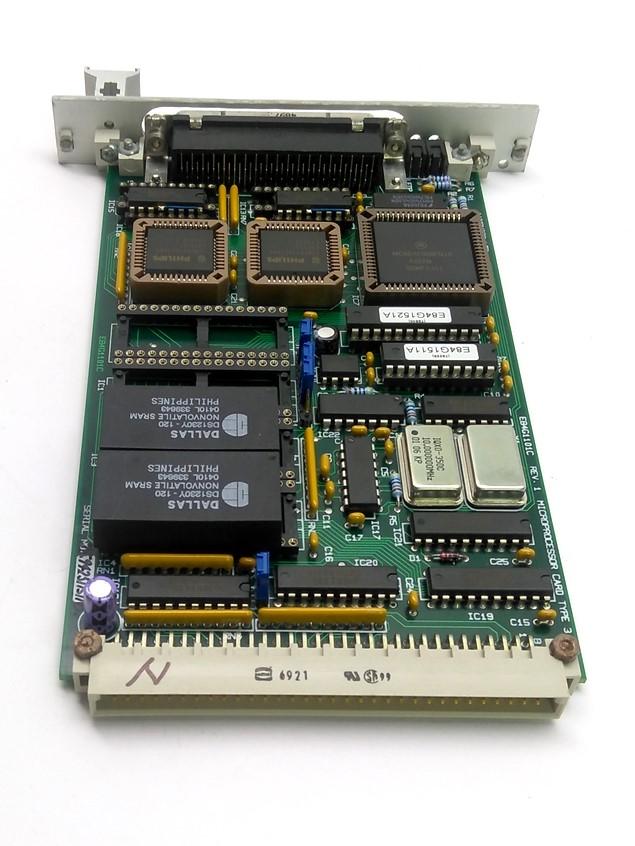 Used GSI Lumonics E84G1101C Rev. 1 Microprocessor Card Type 3, LuxStar LX-100
