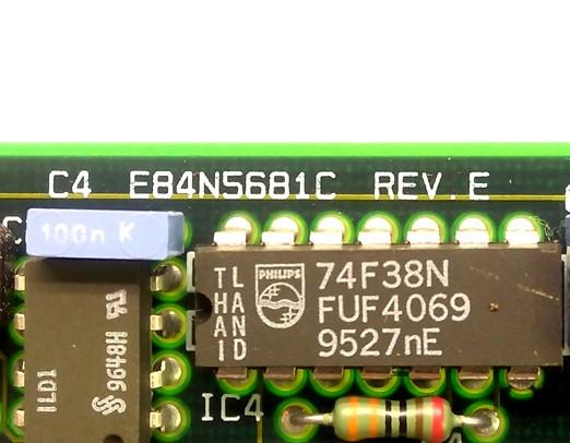 Used GSI Lumonics E84N5681C Rev. E Pulse Gen. & Energy Monitor Card, LuxStar LX-100