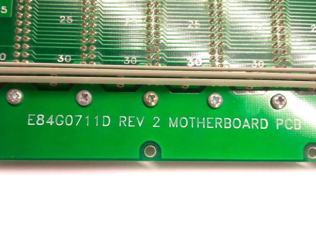 Used GSI Lumonics E84G0711D Rev. 2 Motherboard PCB/Card, LuxStar LX-100
