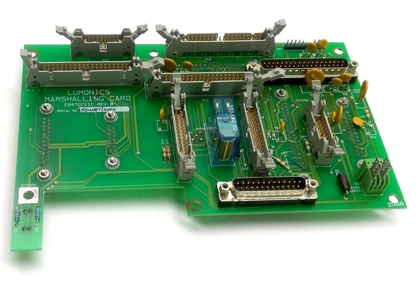 Used GSI Lumonics E84T0711C Rev. B Marshalling Card, LuxStar LX-100