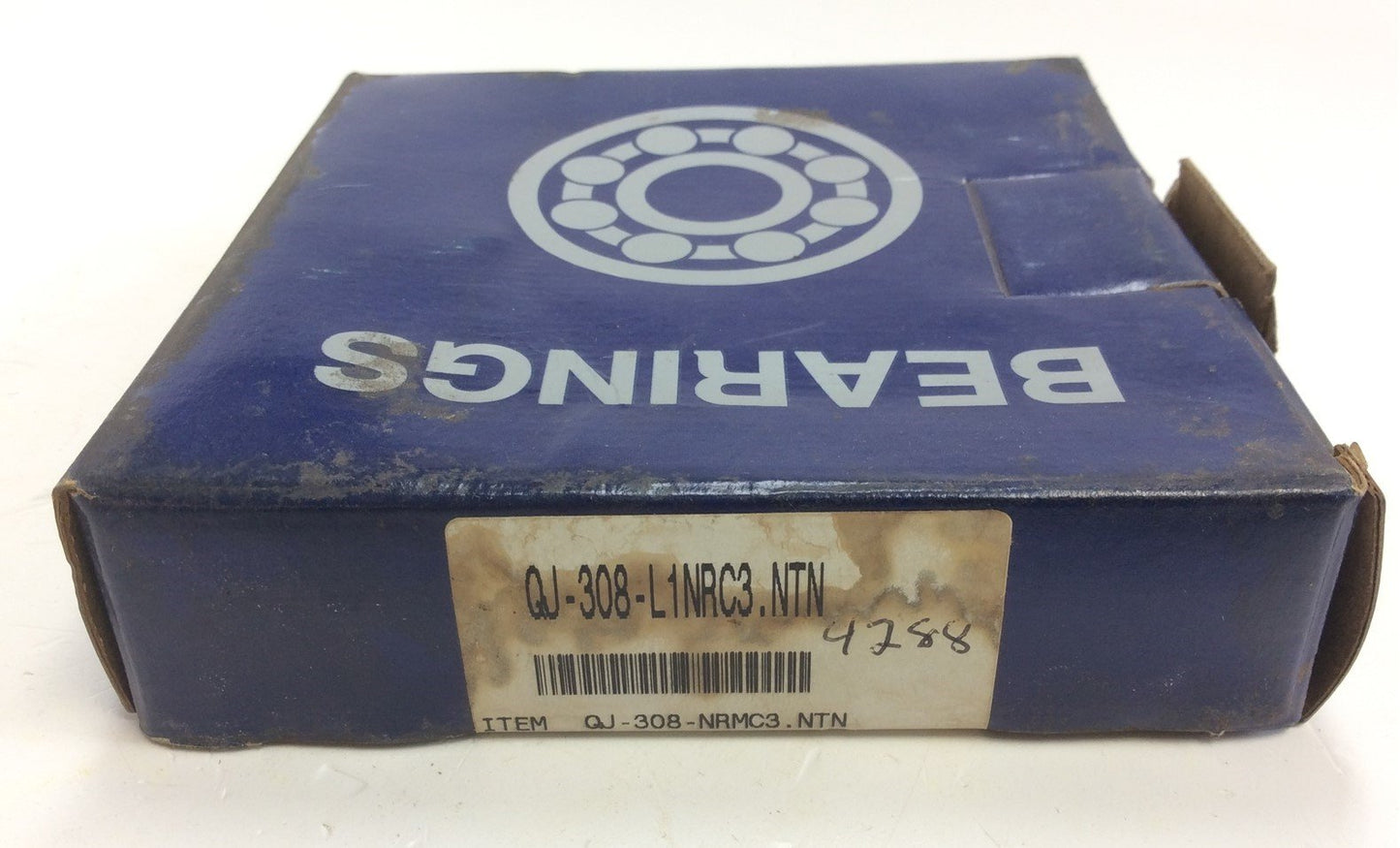 New – Open box NTN QJ308L1NRC3NTN / QJ308X2 C3 Ball Bearing 40 mm Bore x 90 mm OD x 23 mm Width