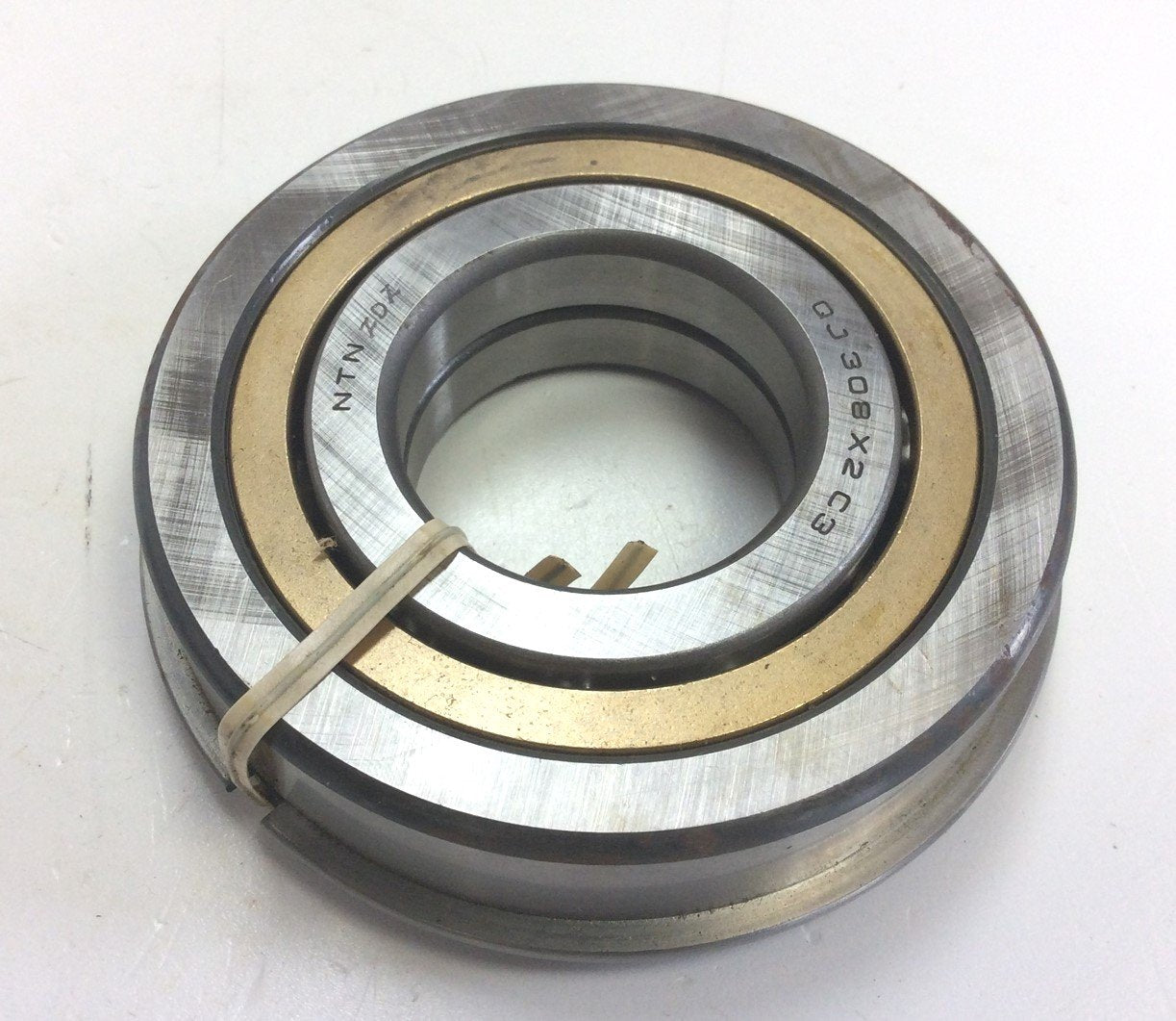 New – Open box NTN QJ308L1NRC3NTN / QJ308X2 C3 Ball Bearing 40 mm Bore x 90 mm OD x 23 mm Width