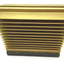 Used Lot of 2 Aluminum Semiconductor Style Heat Sinks, Finns: 22, 6" x 5" x 2.5"