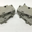 Used Lot of 4 Telemecanique DF6-AB10 Fuse Holders DIN Blocks, Class M, 700VAC 30A